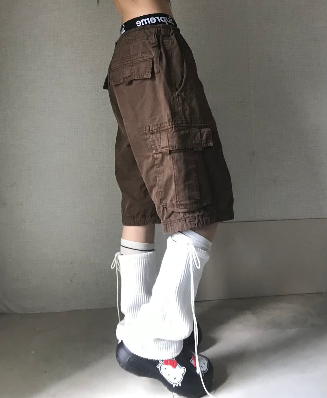 빈티지 브라운 버뮤다 상품이미지3