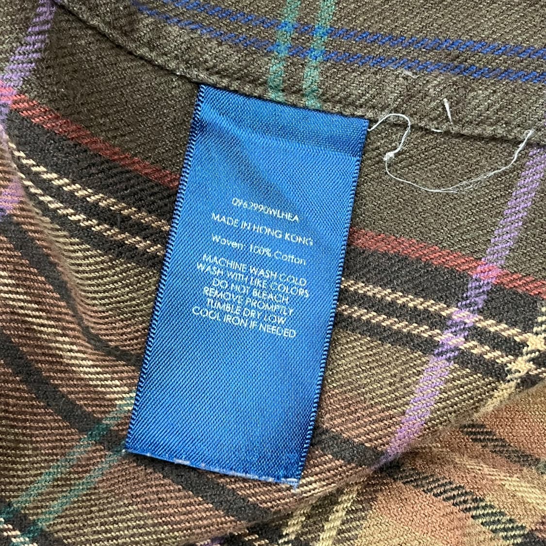 폴로 랄프로렌 브라운 체크 셔츠 상품이미지6