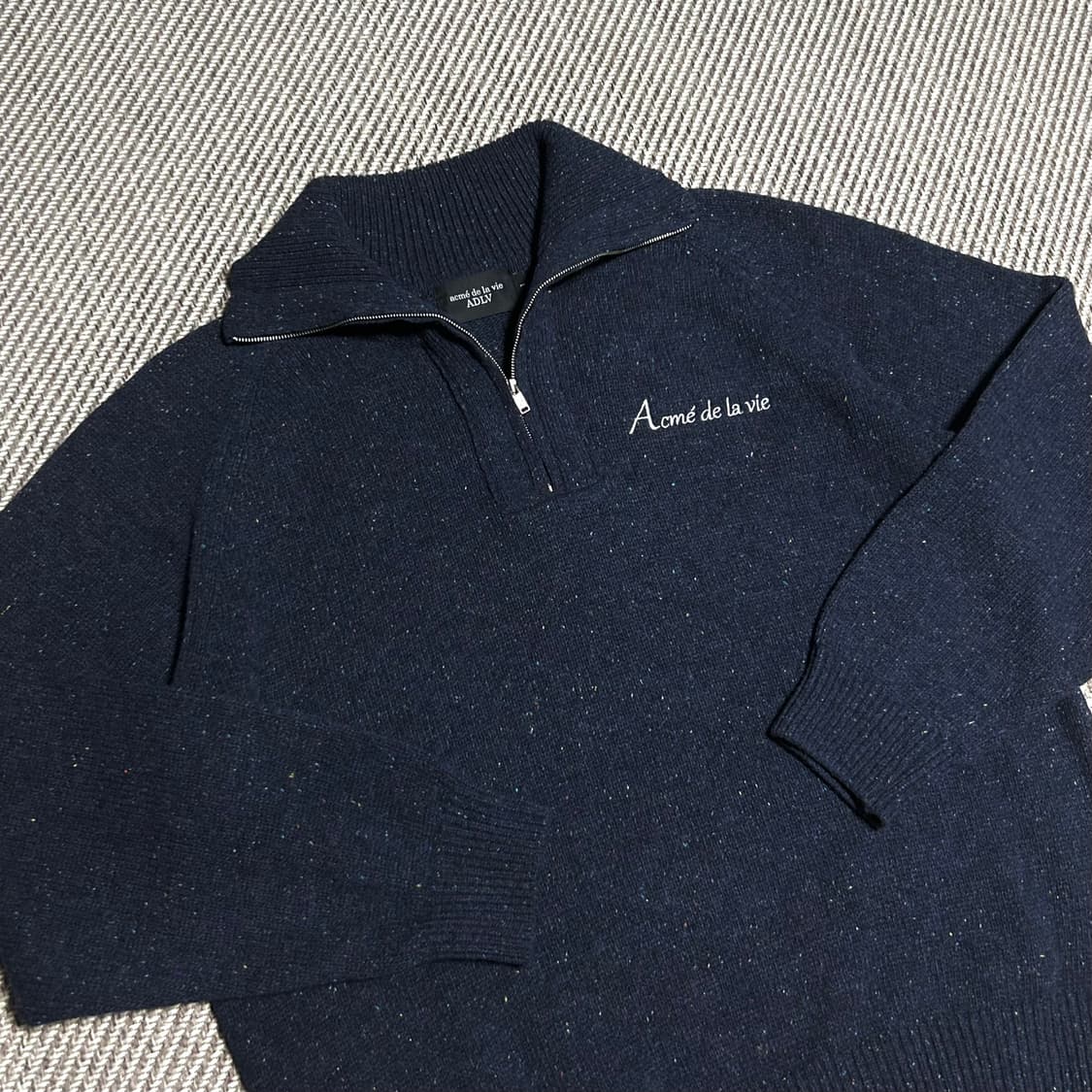 [L] Acme de la vie 아크메드라비 울 반집업 니트 상품이미지3