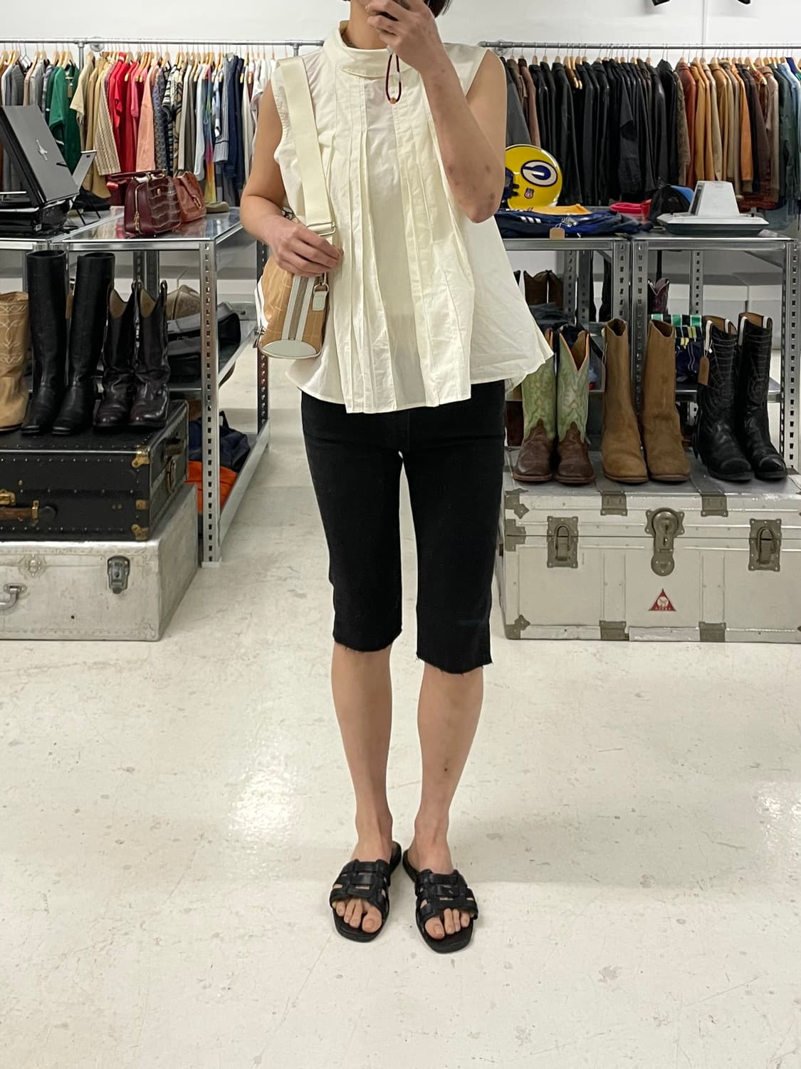 LEVI'S capri pants 리바이스 카프리 팬츠 상품이미지1
