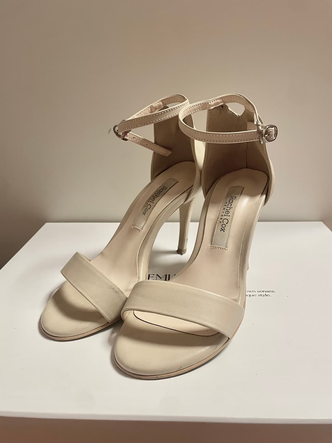 레이첼콕스 소가죽 샌들 힐 스트랩 하이힐 220 상품이미지2