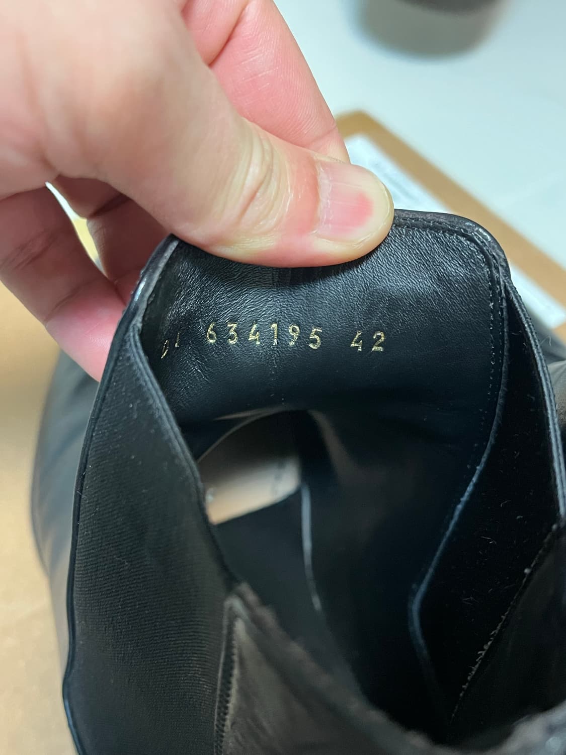 생로랑 와이어트30 첼시부츠 판매 42사이즈 상품이미지5