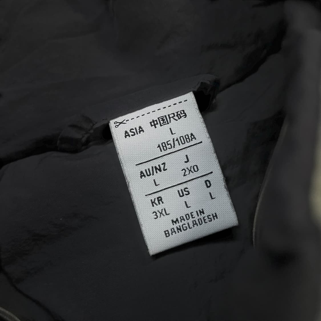 아디다스 오리지널 리버시블 락업 패딩 점퍼 카키 블랙 상품이미지7