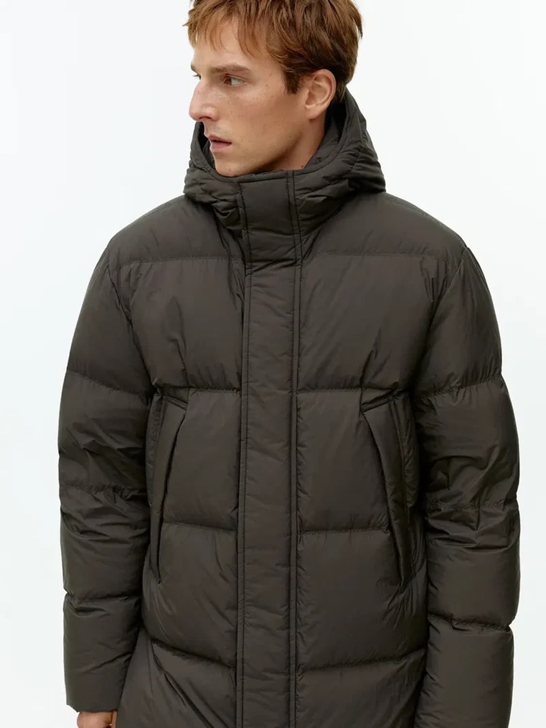 아르켓 블랙 다운 롱 패딩 상품이미지1