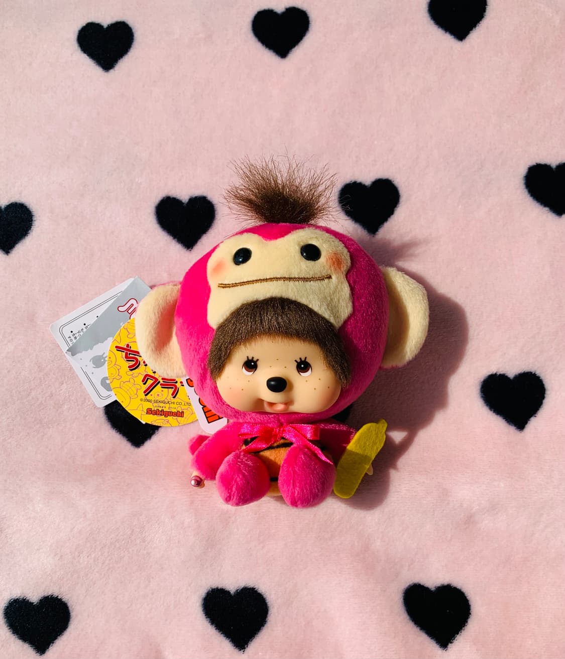 ❌판매완료❌🐵몬치치X차메코 한정 콜라보 인형 키체인 상품이미지3