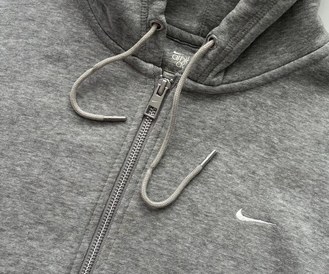 Nike 나이키 스우시 그레이 후드 집업 상품이미지3