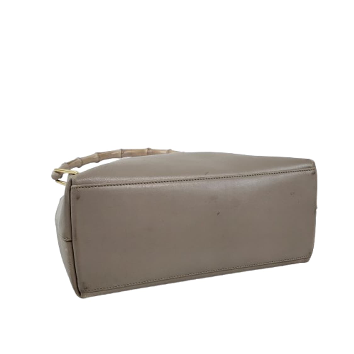 정품 구찌 빈티지 뱀부 핸들 가죽 호보백 상품이미지6