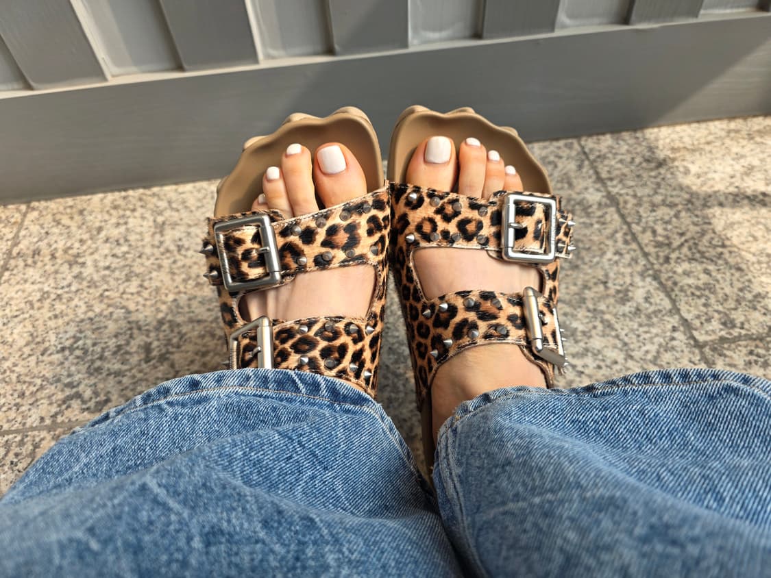 다프네랩 레오파드 샌들 상품이미지3