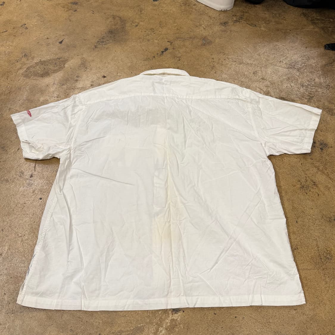 [정품/4L] 미스치프 MISCHIEVOUS 프린팅 셔츠 화이트 b16 상품이미지3