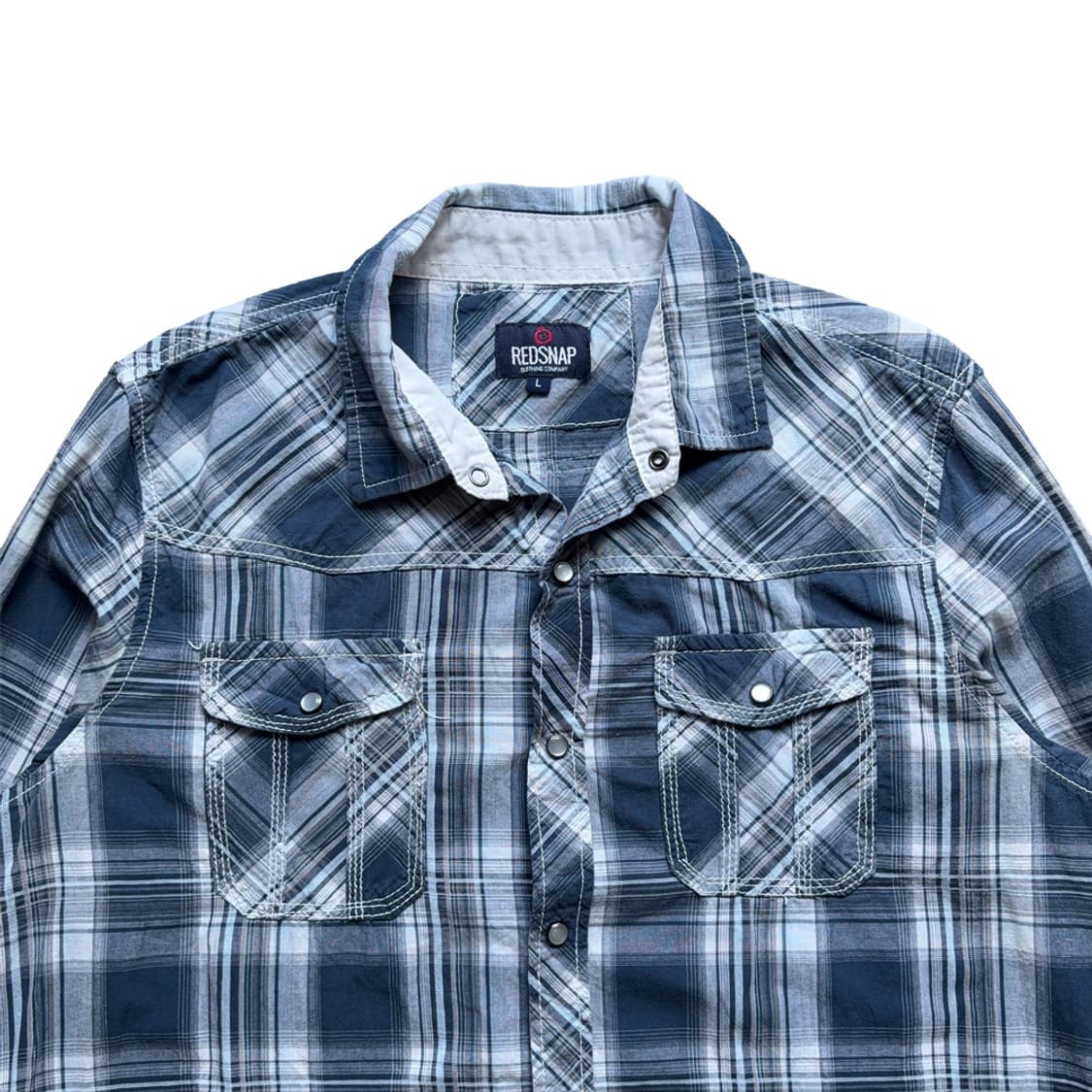 REDSNAP Western Check Shirt 상품이미지4