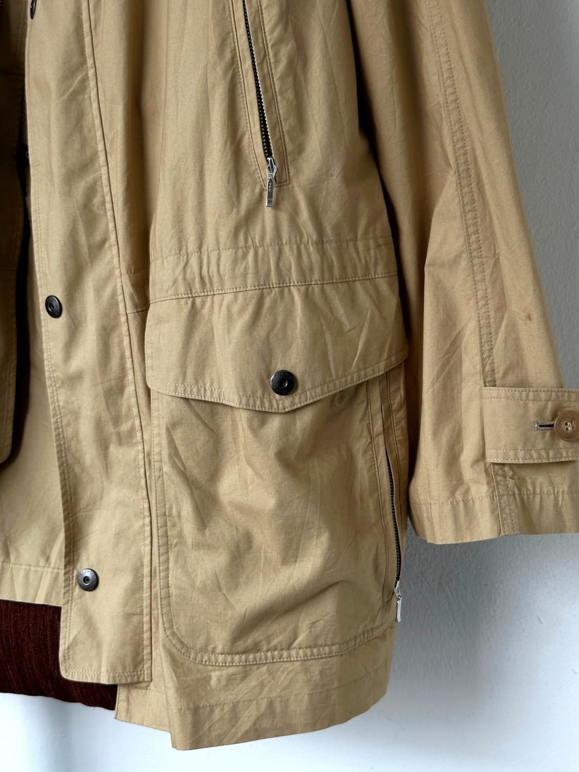 High count cotton mil parka 상품이미지6