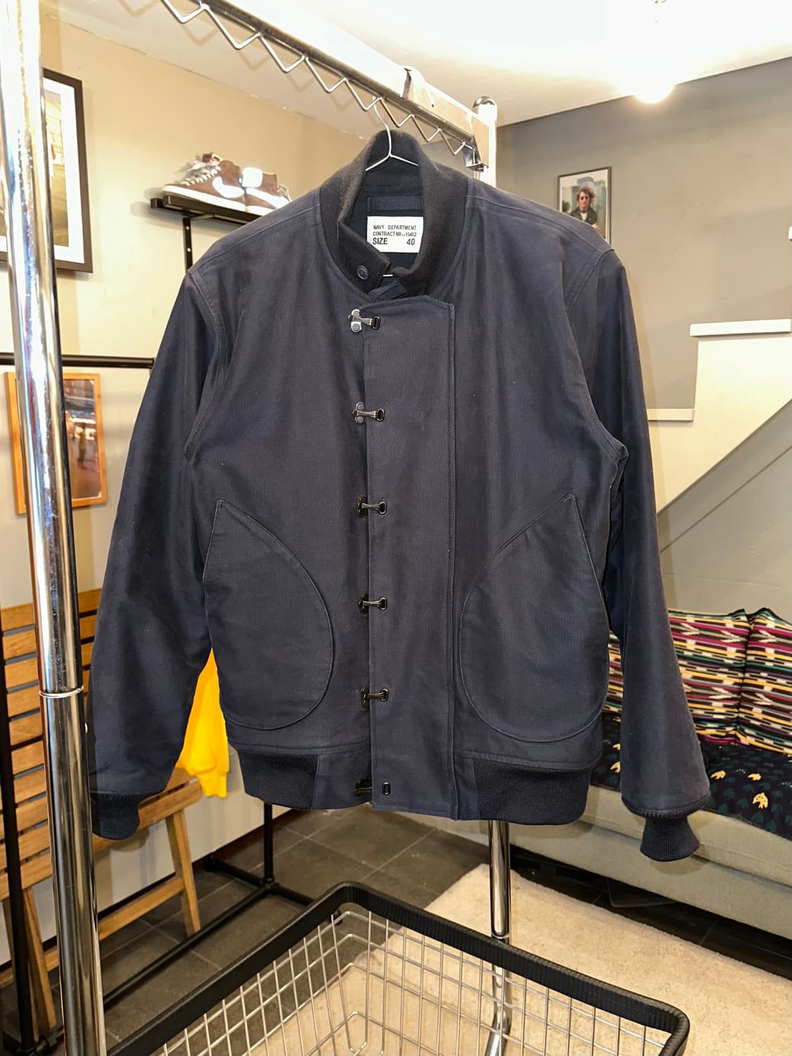 Bronson U.S.Navy deck hook jacket 상품이미지4