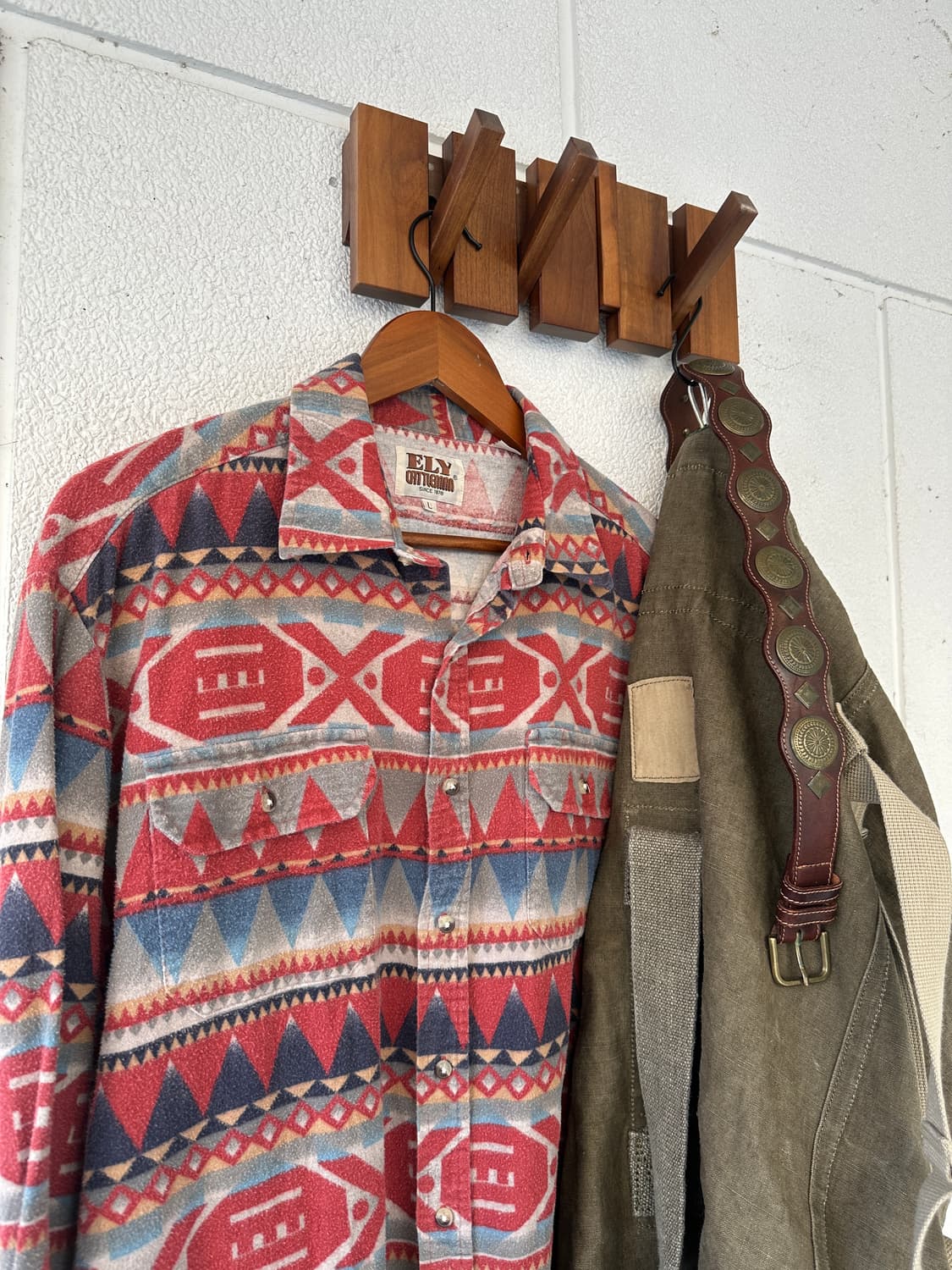 90s 블랭킷 나바호 웨스턴 셔츠 상품이미지5
