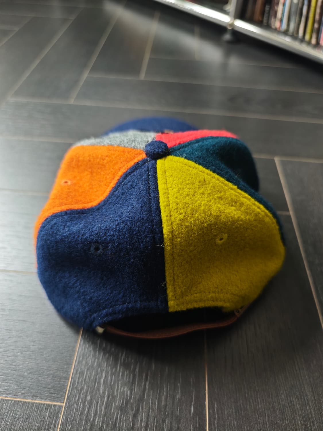 에임레온도르 드레익스 콜라보 컬러 블록 패치 볼캡 모자 상품이미지4