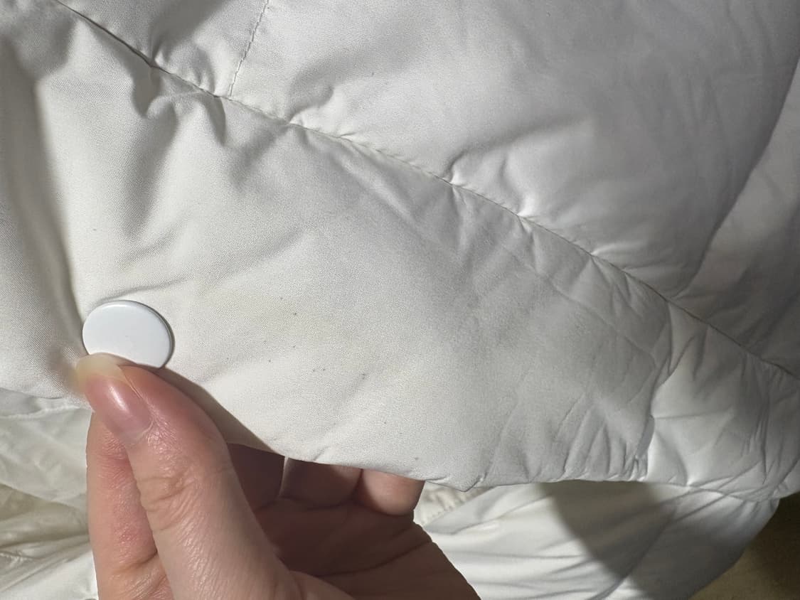 널디 화이트 롱패딩 M사이즈 상태 정말 깨끗해요 상품이미지4