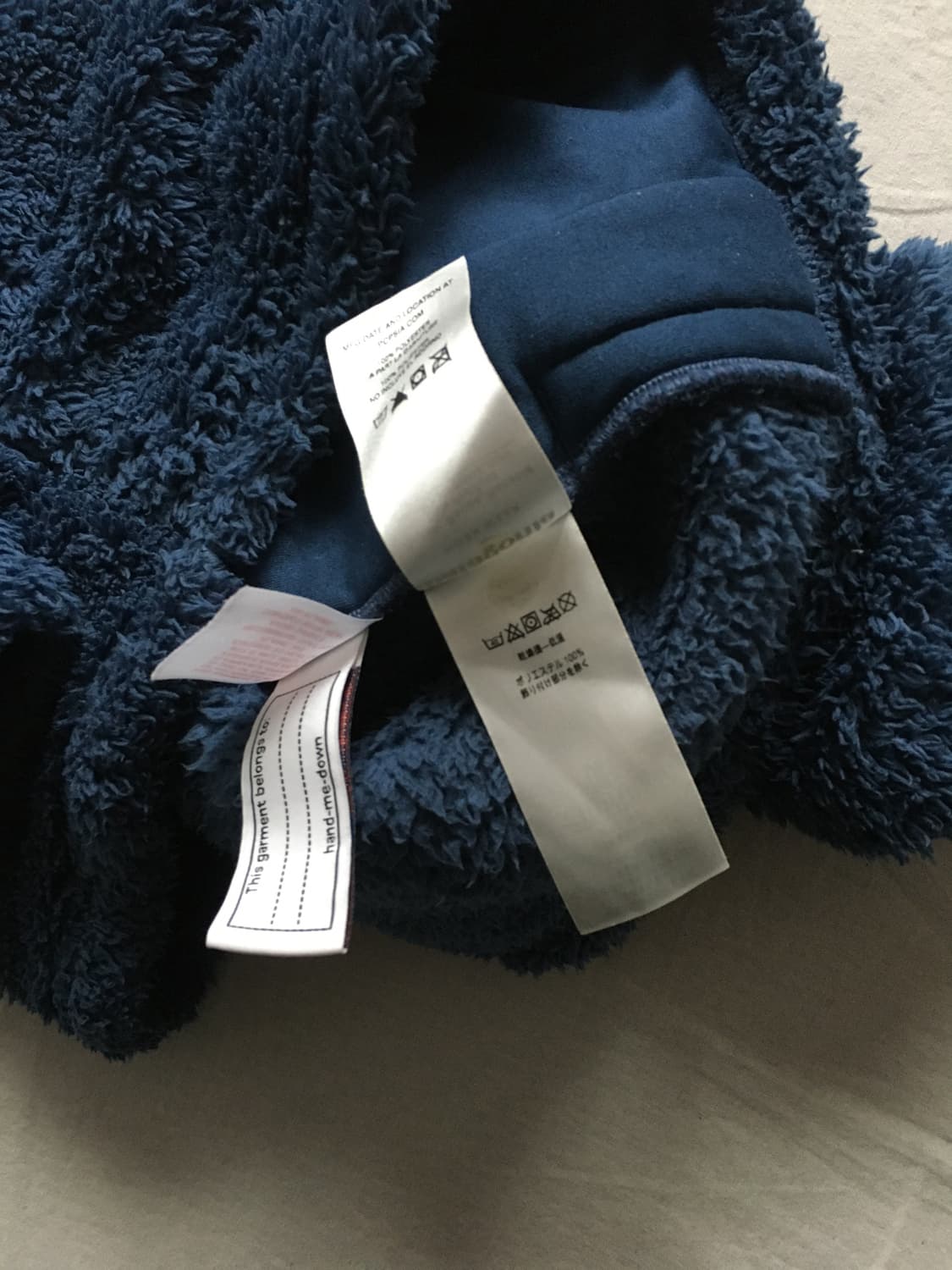 파타고니아 로고 쉐르파 후드집업 상품이미지6