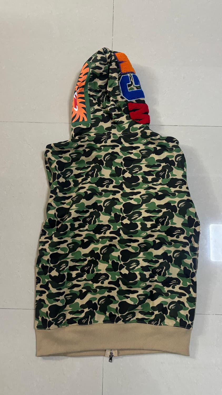 베이프 ABC 샤크 후드집업 그린 녹계 상품이미지2