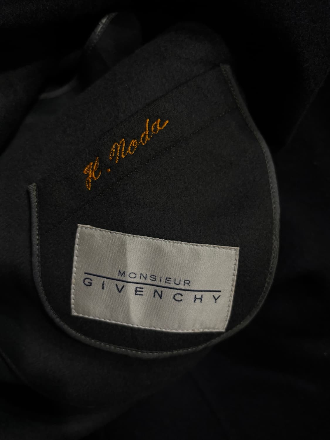 90s Givenchy 지방시 캐시미어 코트 상품이미지6