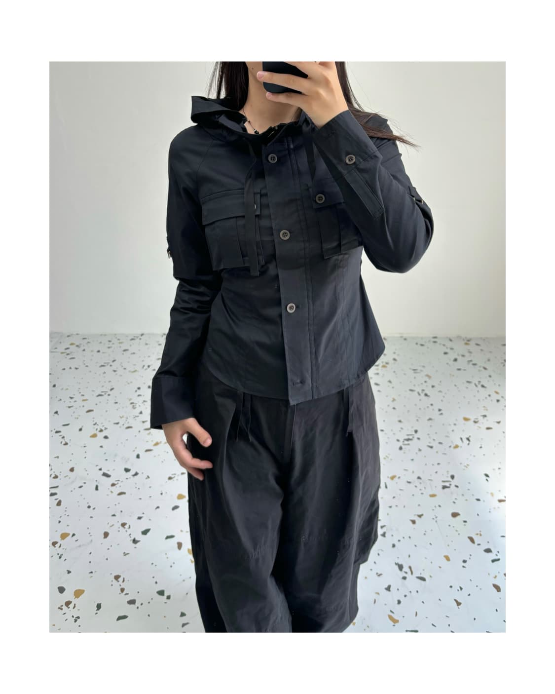 빈티지 코튼 자켓 상품이미지5