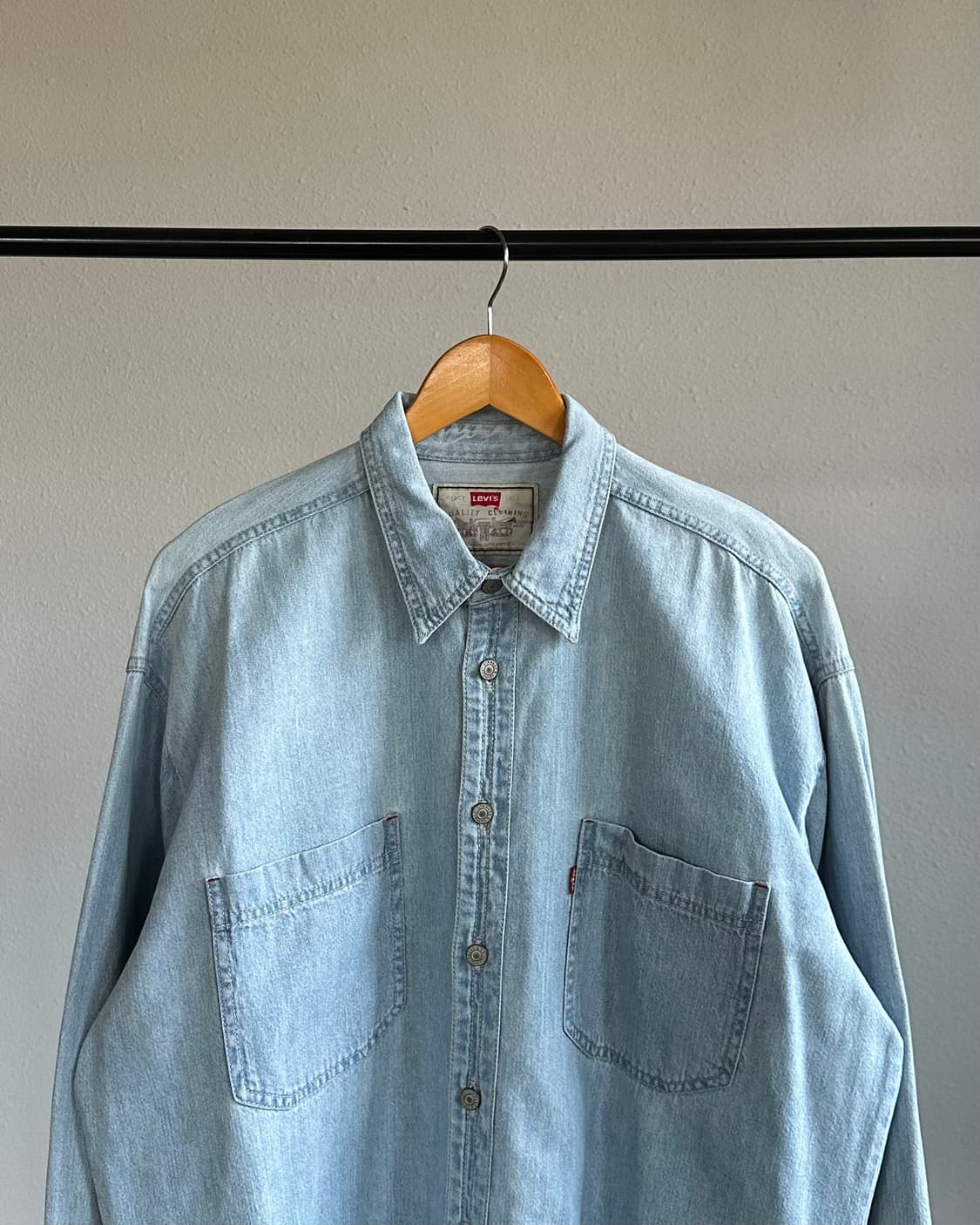 [L-XL]리바이스 Levi's 90s 데님 오버 셔츠 상품이미지2