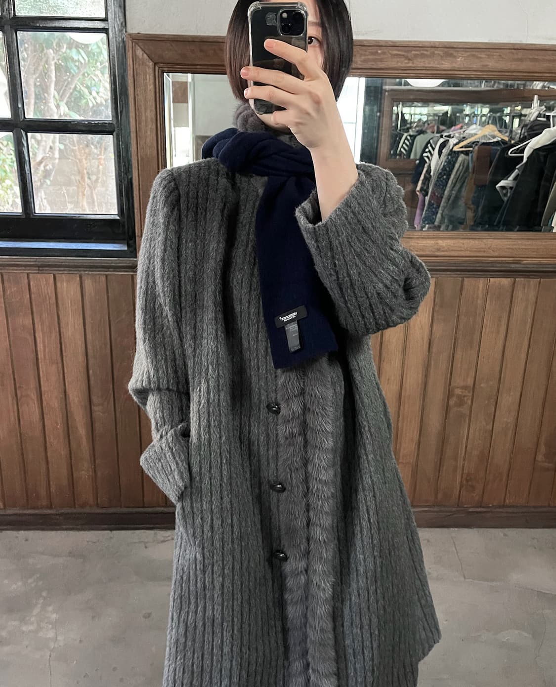 REGENCE angora long coat 상품이미지2