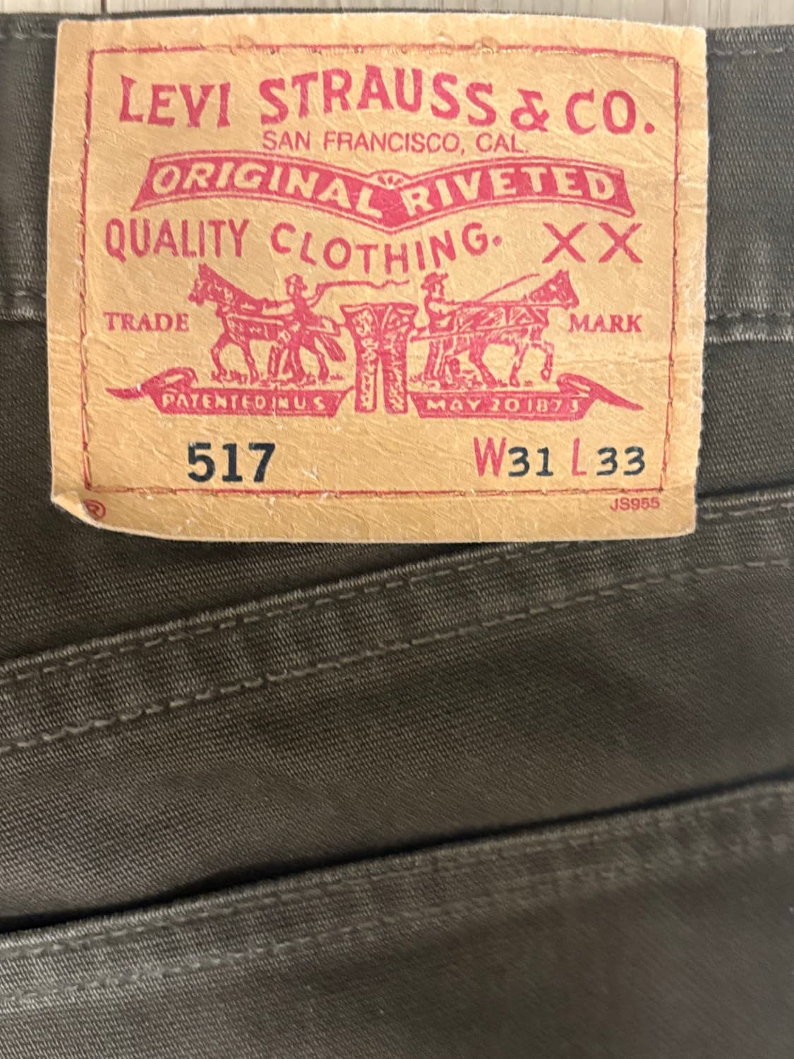 리바이스 517  상품이미지5