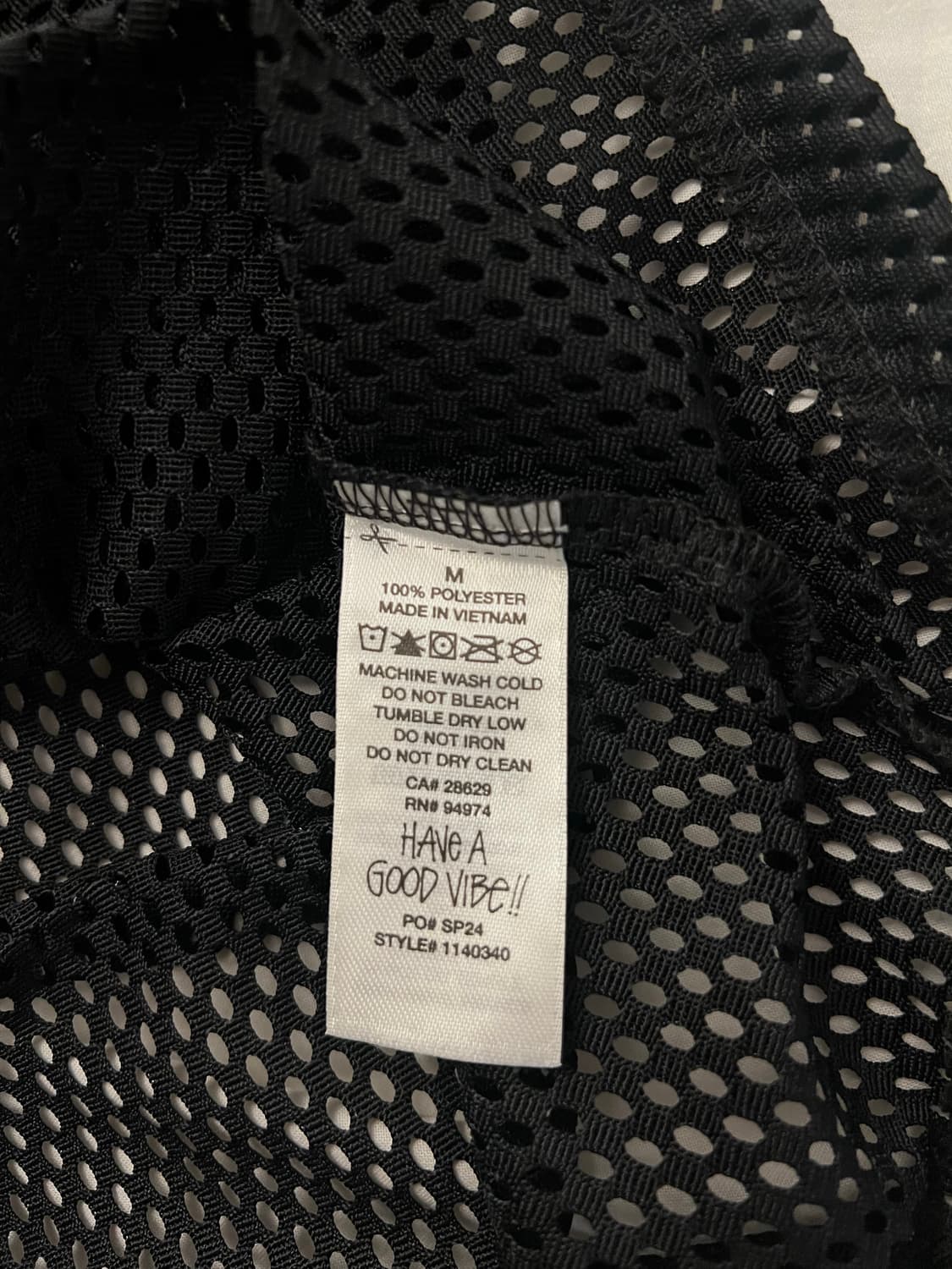 스투시 팀 저지 80 블랙 / M 상품이미지9