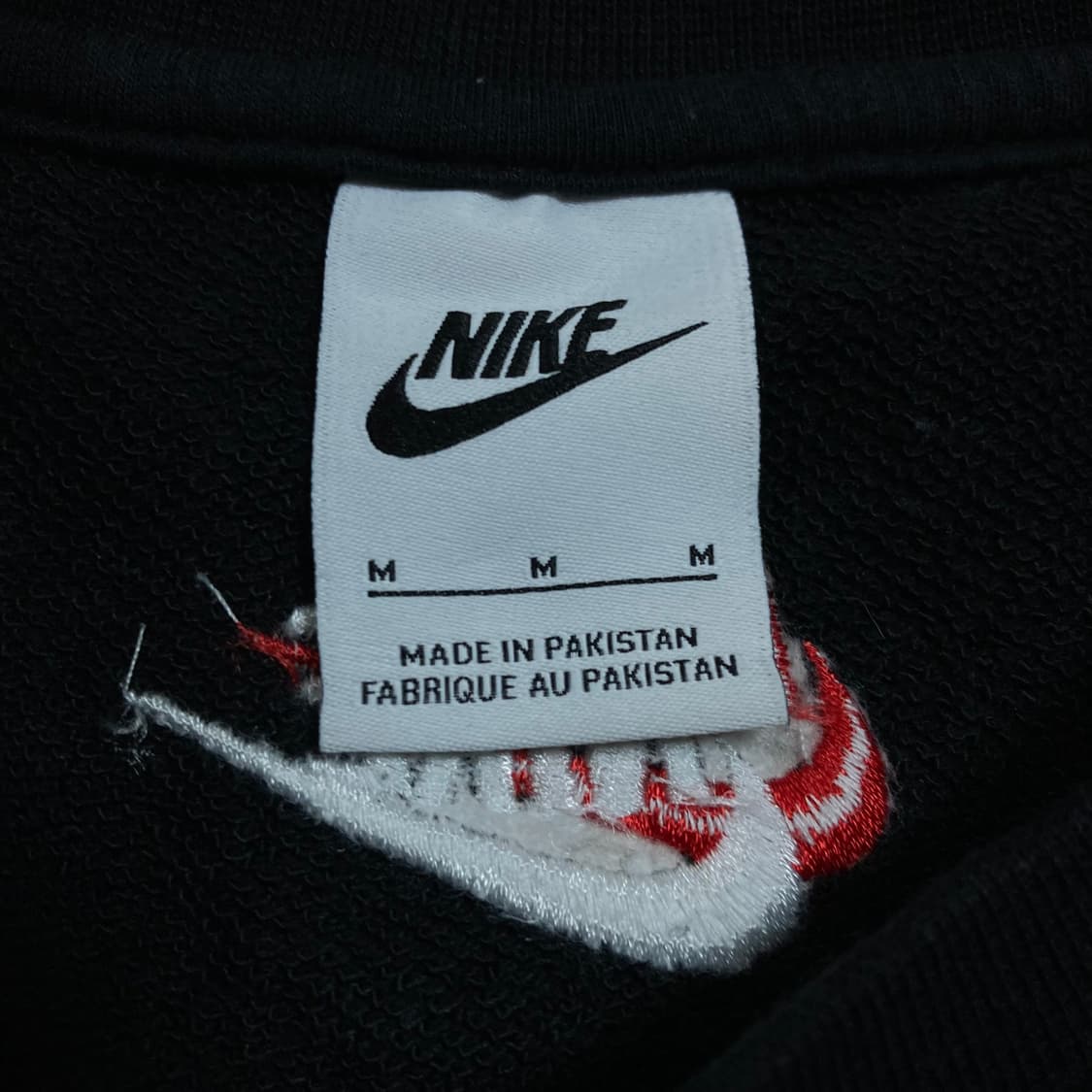 나이키 멀티 로고 블랙 맨투맨 상품이미지3