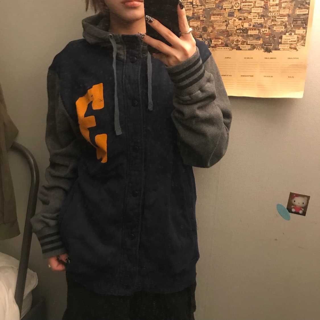 Adidas 아디다스 스포티 기모 후드자켓 상품이미지1