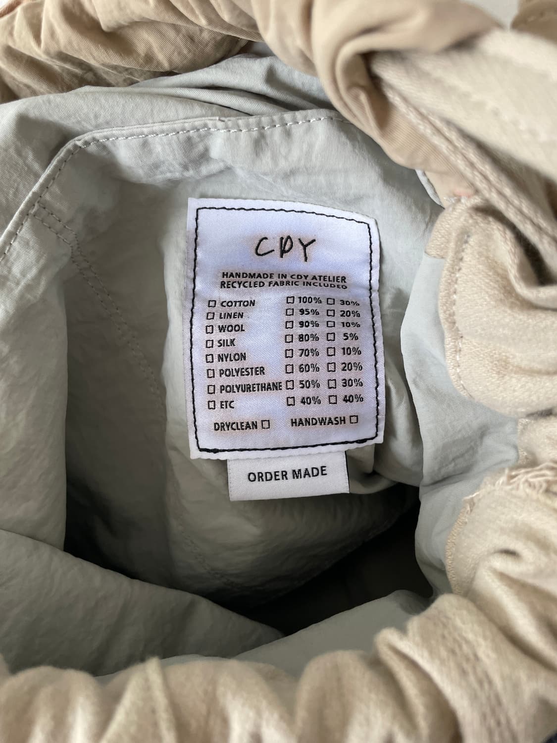 CDY 오더메이드 백팩 상품이미지10