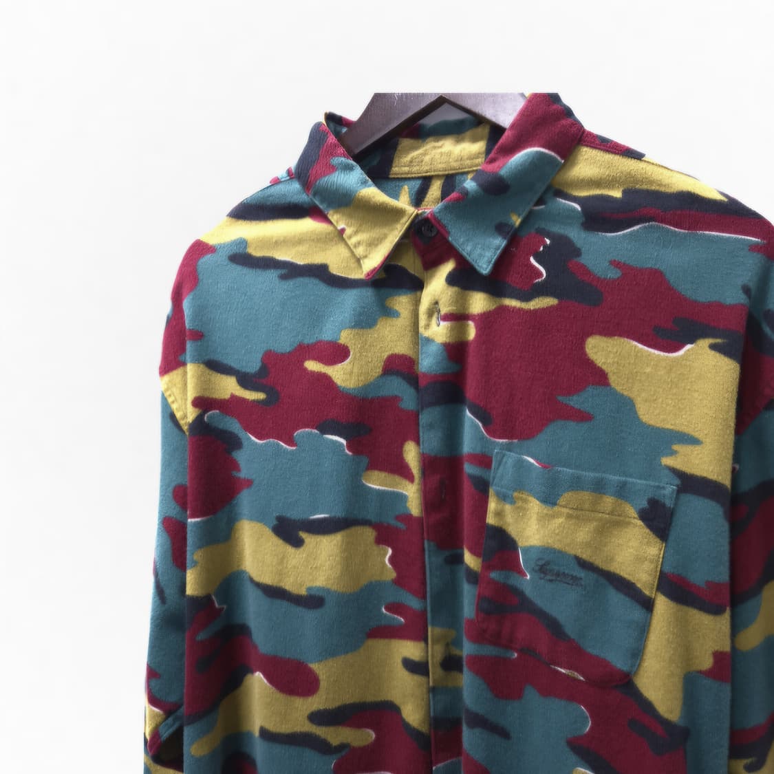 23FW 시즌 슈프림 플란넬 셔츠 카모 L 상품이미지6