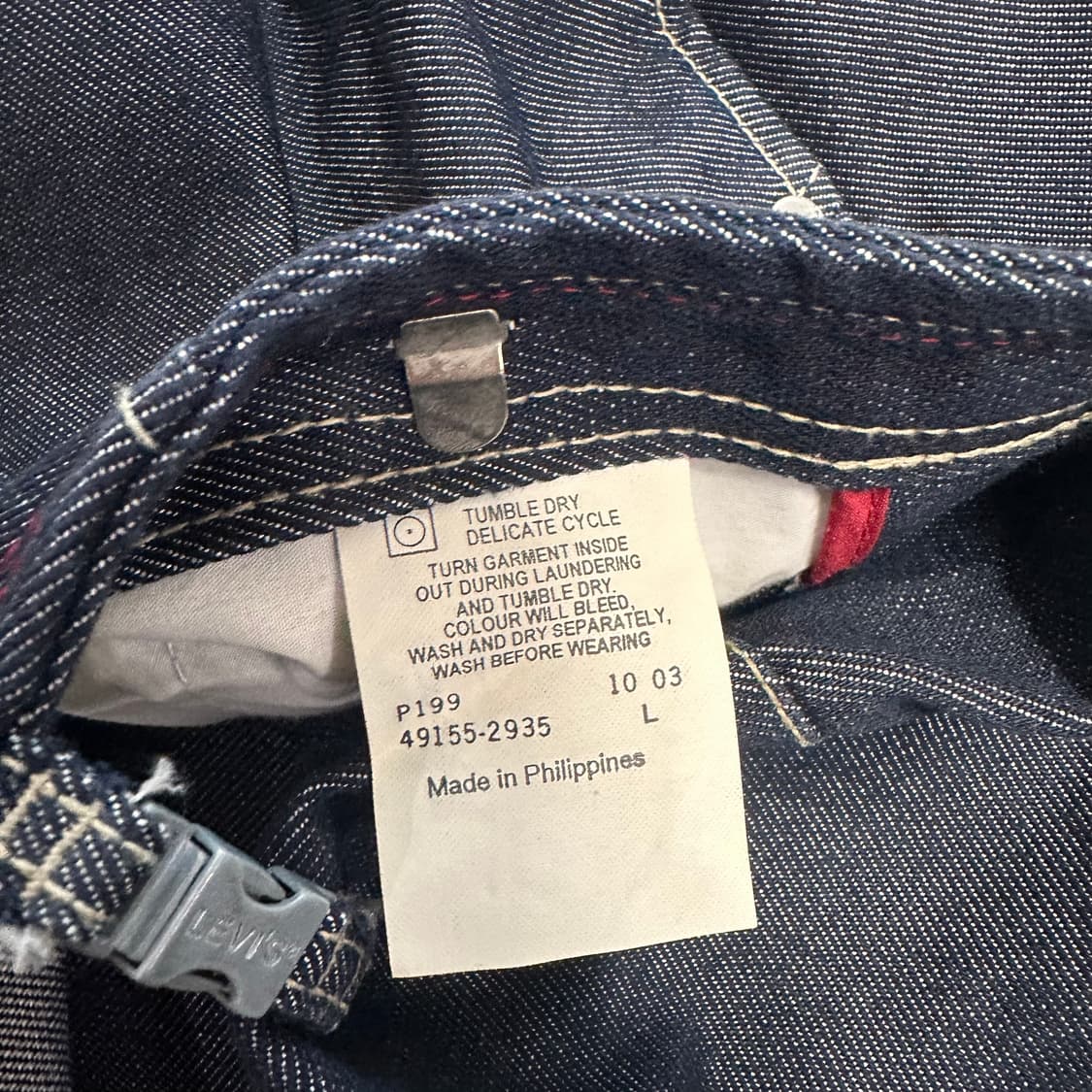 빈티지 데님 스커트 상품이미지4