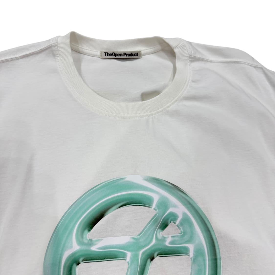 OPEN YY 더오픈 프로덕트 심볼 반팔티 화이트 2 상품이미지8