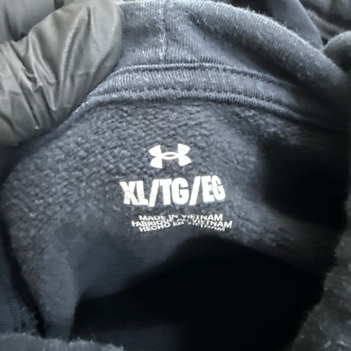 XL 언더아머 스몰로고 후드티 0511T 상품이미지3