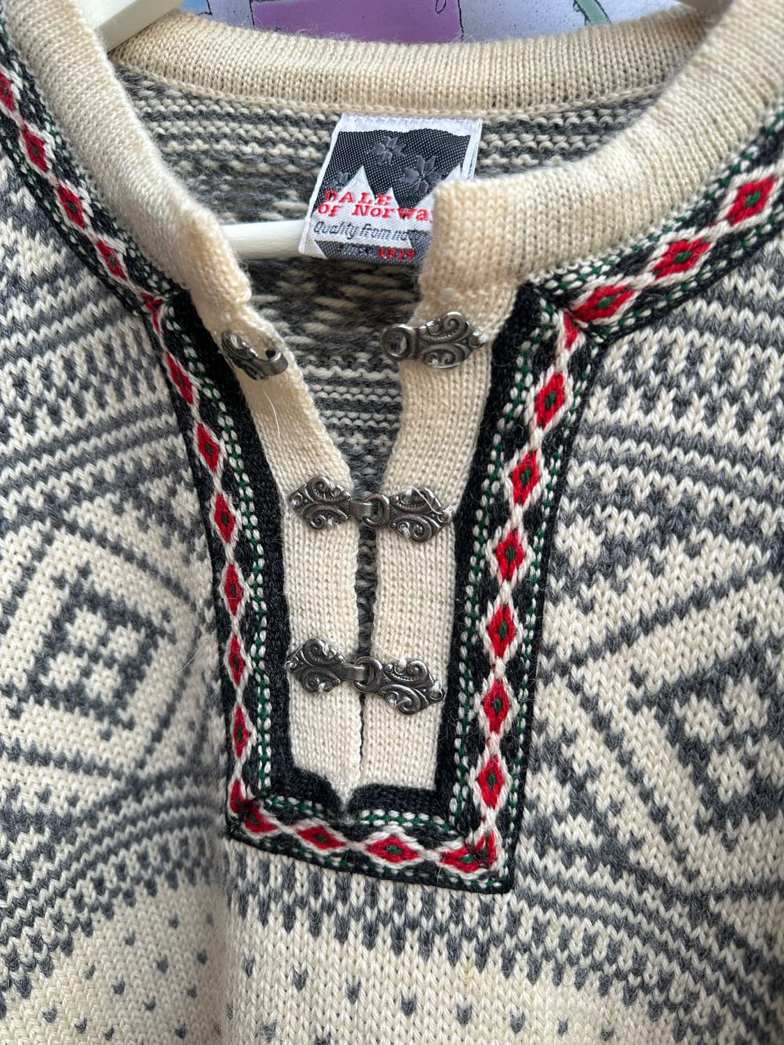dale of norway 은장 니트 상품이미지3