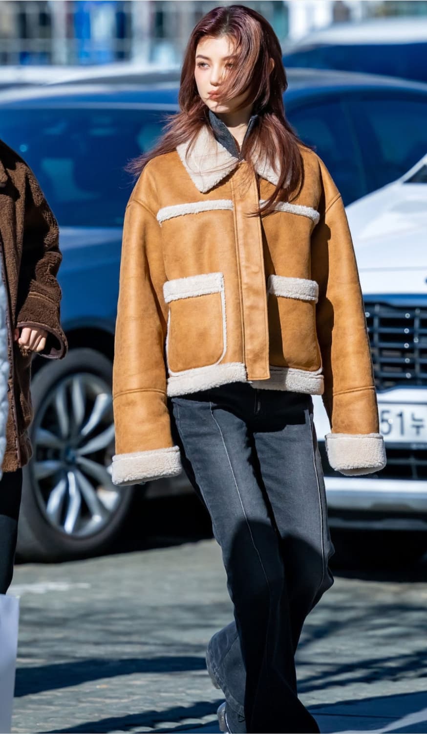 (단종 매물) 스튜디오톰보이 아웃투포켓 숏 무스탕 (F) 상품이미지9