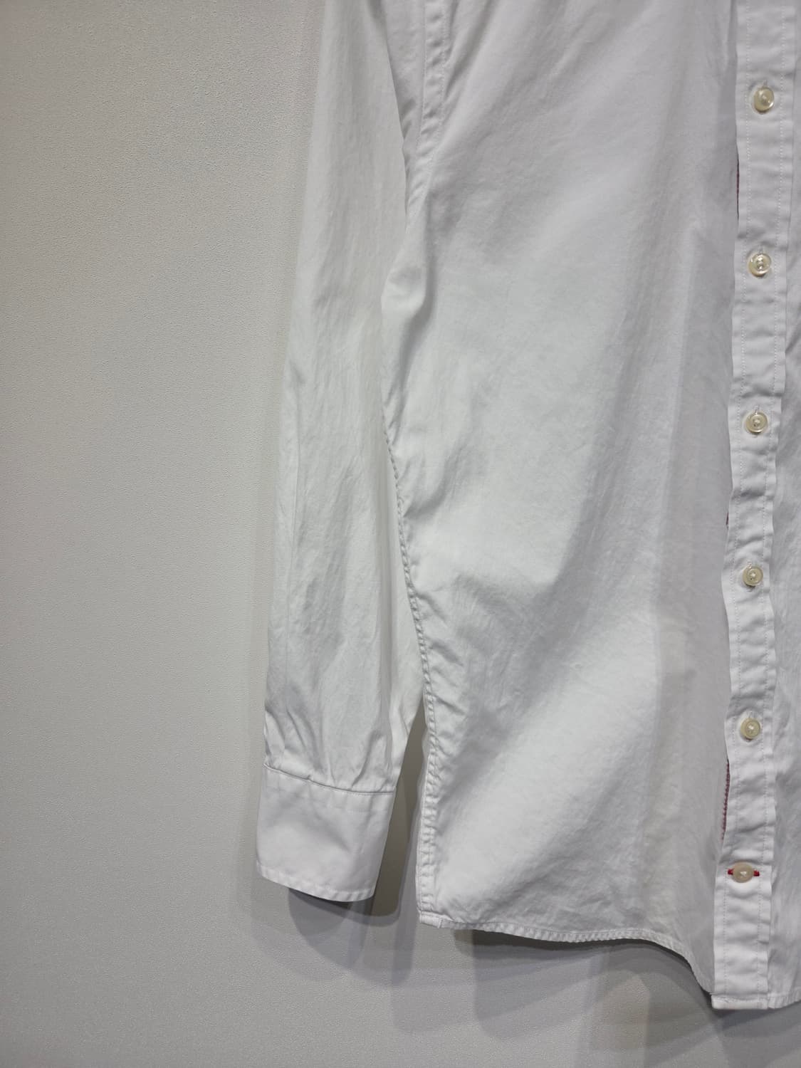 타미힐피거 80's Two Ply 코튼 화이트 셔츠 상품이미지4