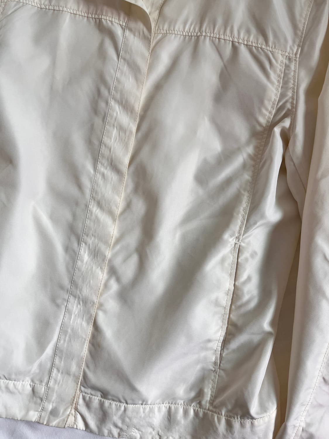 SYSTEM cream nylon jacket 상품이미지3