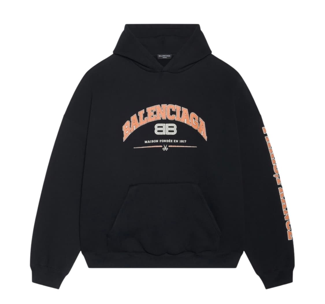 발렌시아가 메종 와이드핏 후드 기모 상품이미지1