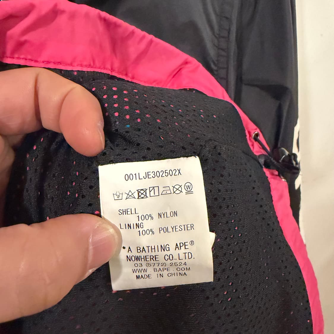 베이프 바람막이 S 상품이미지5