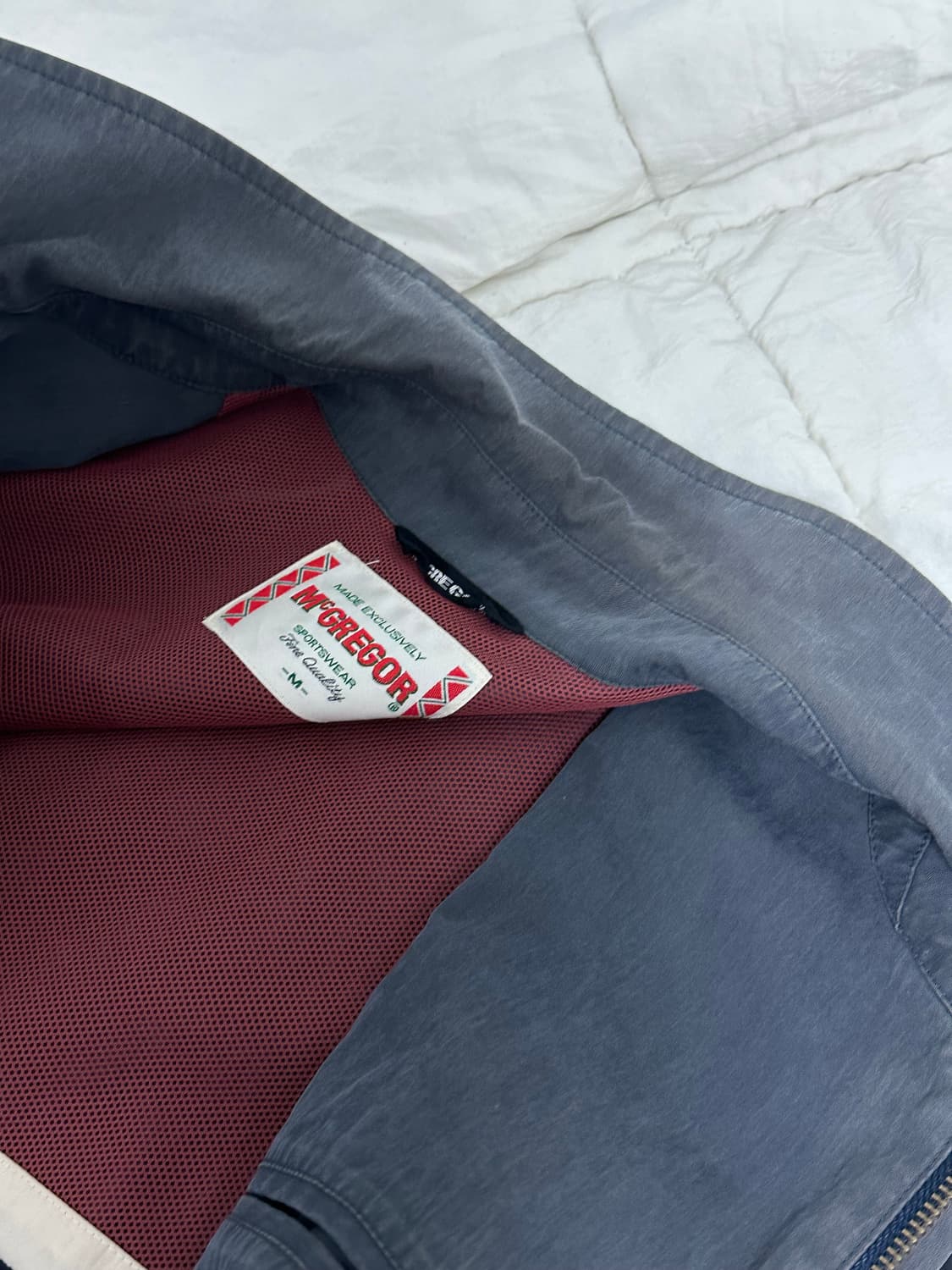 00s USA 빈티지 멕그리거 자켓  차콜 미디움 상품이미지5