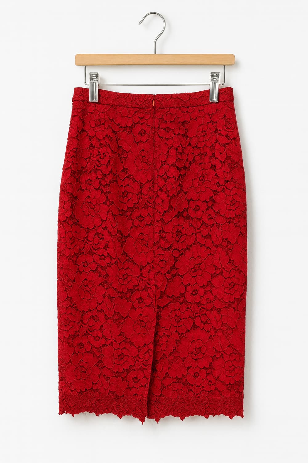 (레어템)머라이어 캐리 무드 홀리데이 레드 레이스 스커트 상품이미지3