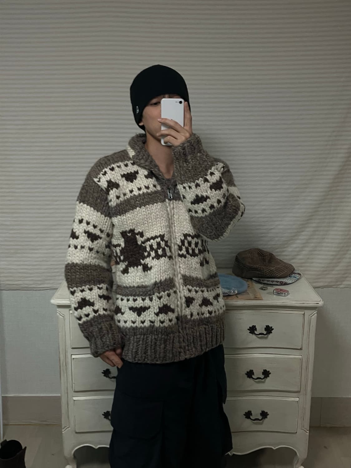 빈티지 브라운 이글 코위찬 y2k 스트릿 갸루 펑키 일본빈티지512  상품이미지3