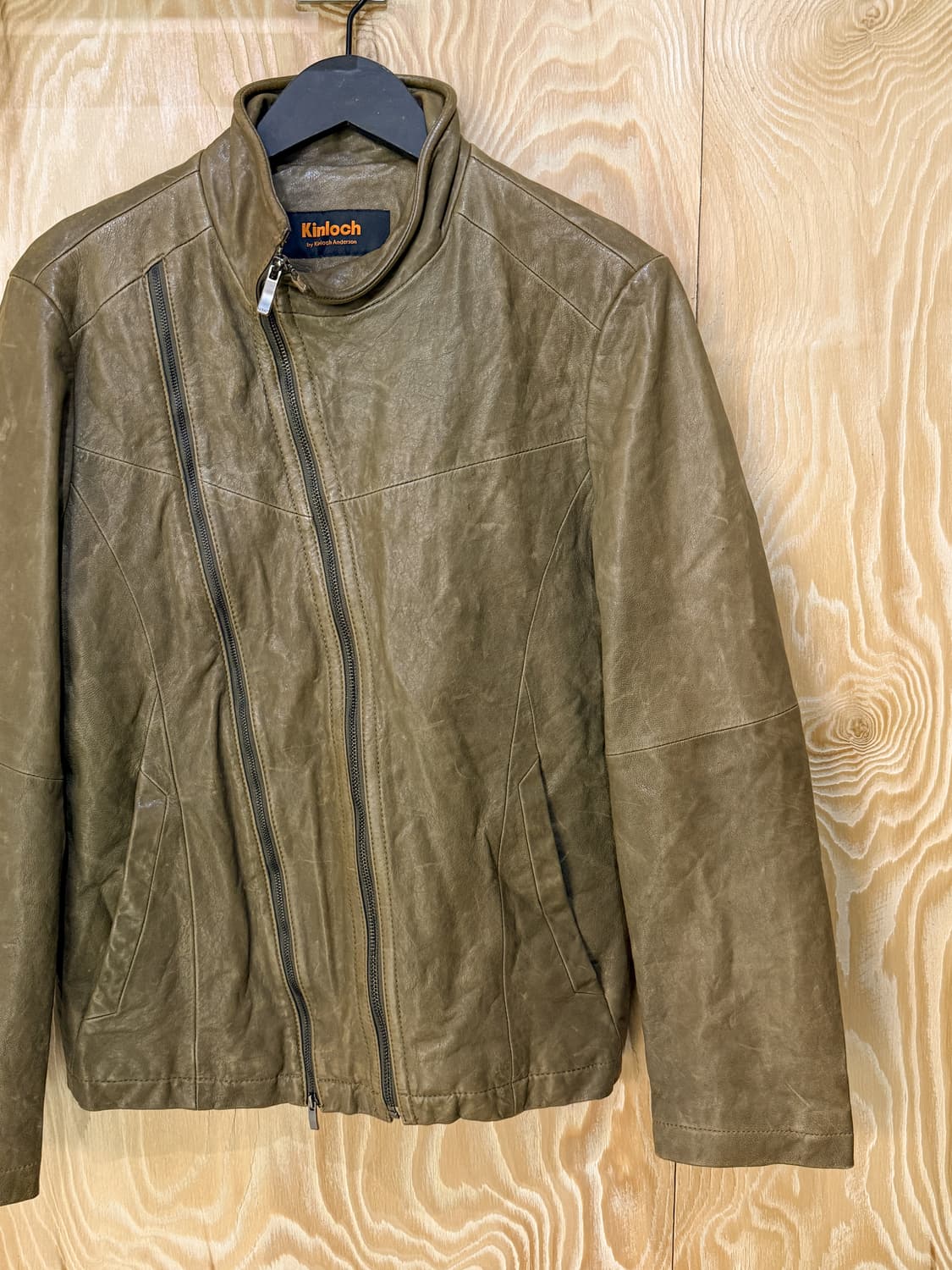 킨록 앤더슨 어시매트릭 램 레더 자켓 상품이미지4