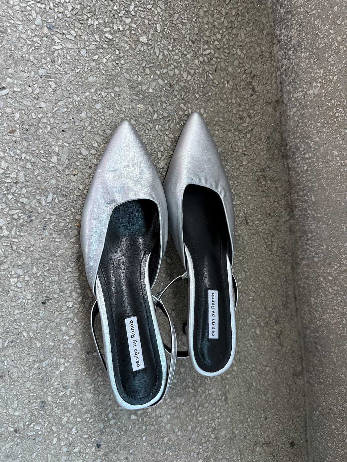 Silver Slingback Heels 상품이미지2