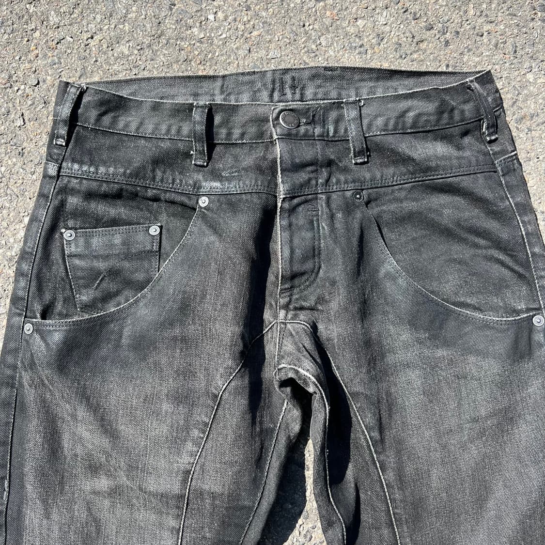 닐바렛 블랙 코팅 진 상품이미지2