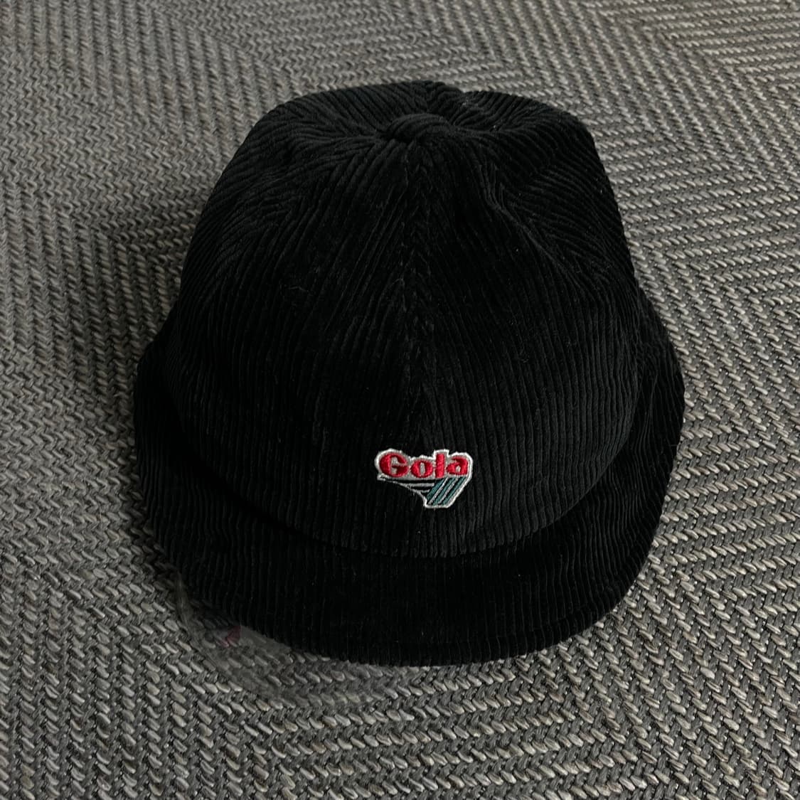 GOLA 코듀로이 버킷햇 블랙o 4238 상품이미지1