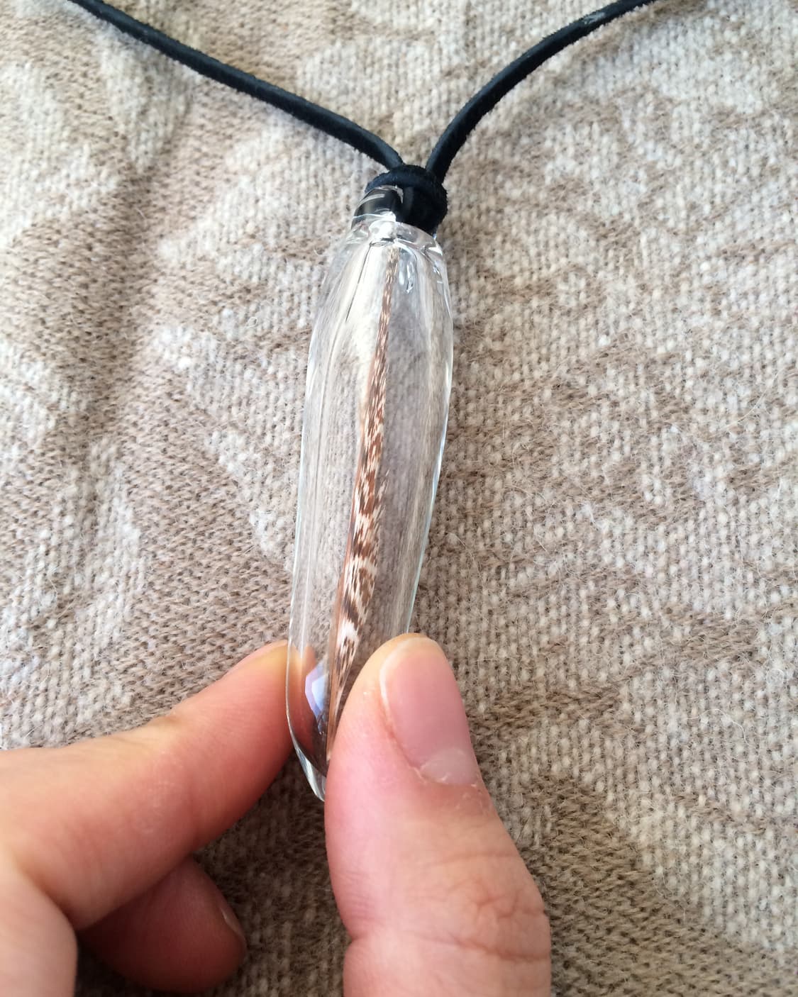 feather pendent necklace 상품이미지3