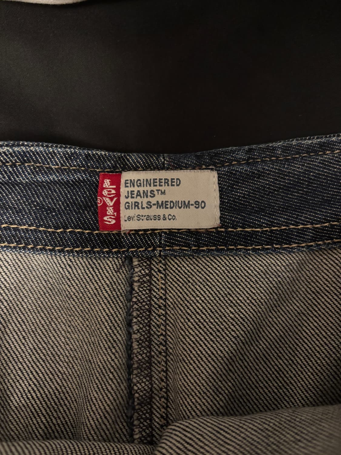 levis 리바이스 랩 미디 스커트 청치마 상품이미지6