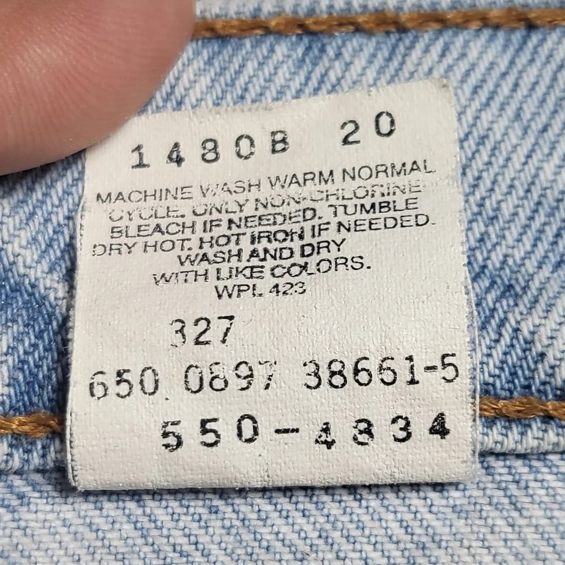 90s 리바이스 550 36x30 상품이미지7